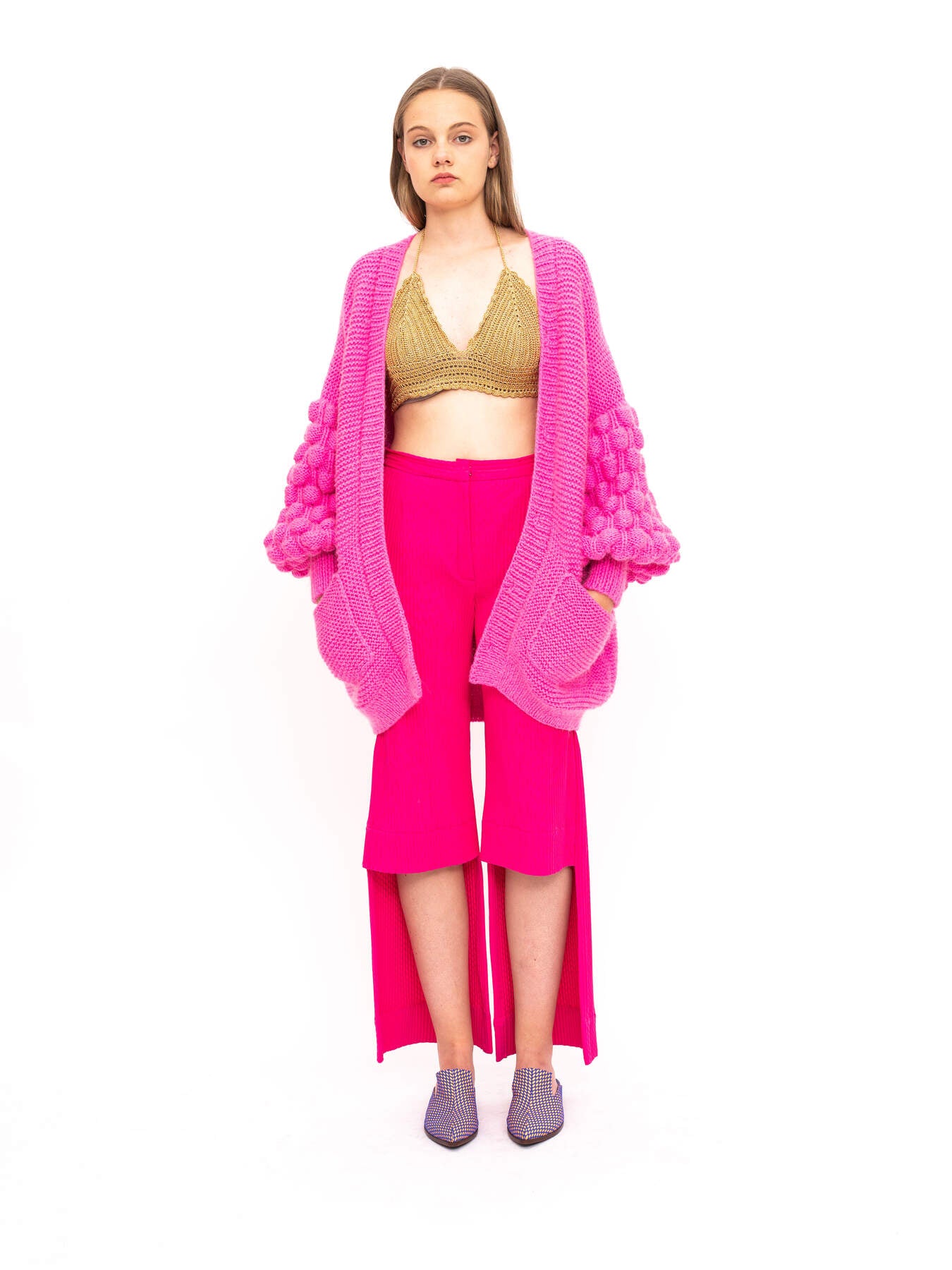 Handmade Cardigan Pink