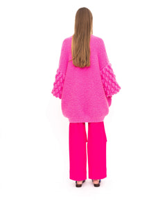 Handmade Cardigan Pink