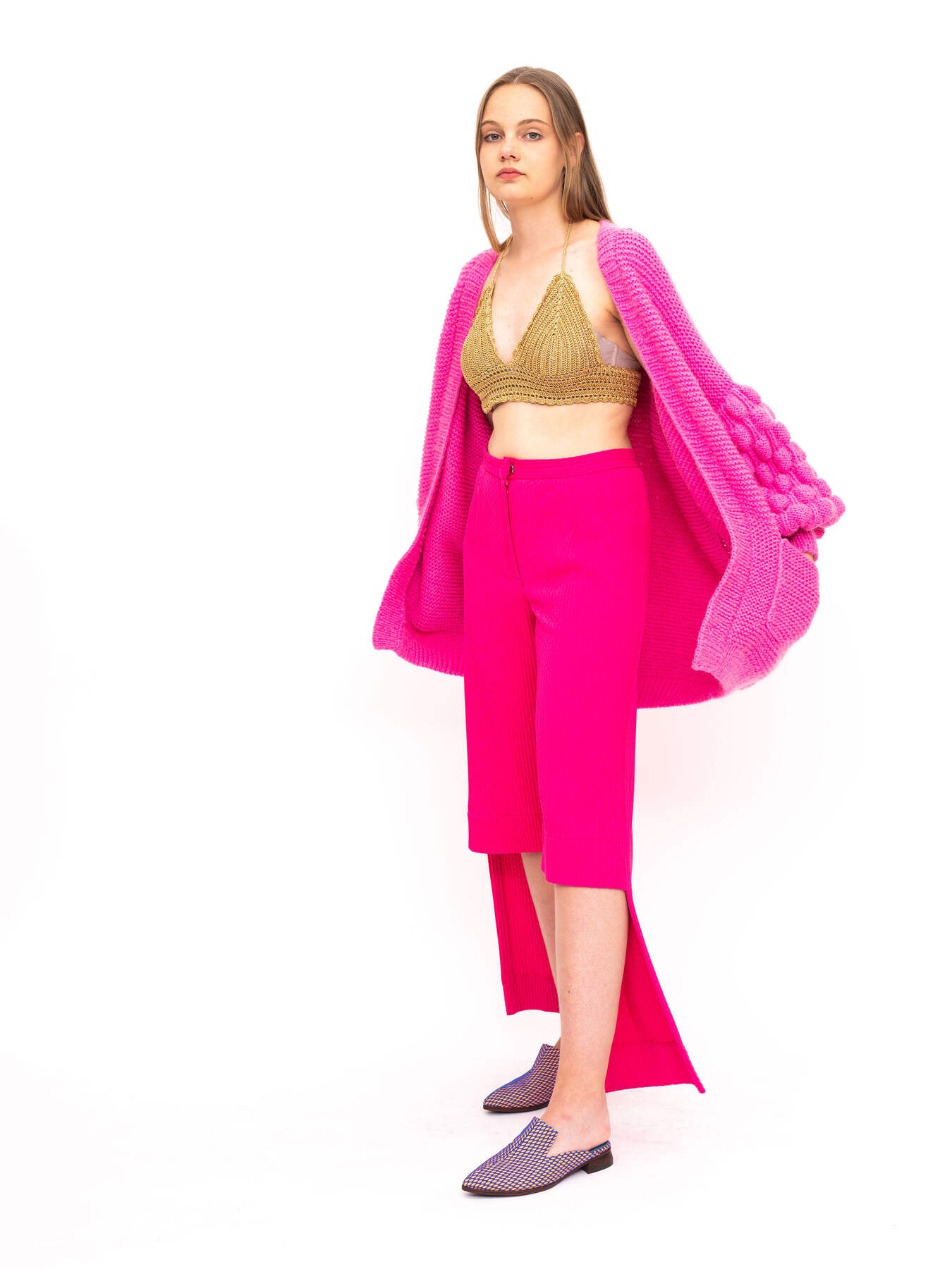 Handmade Cardigan Pink