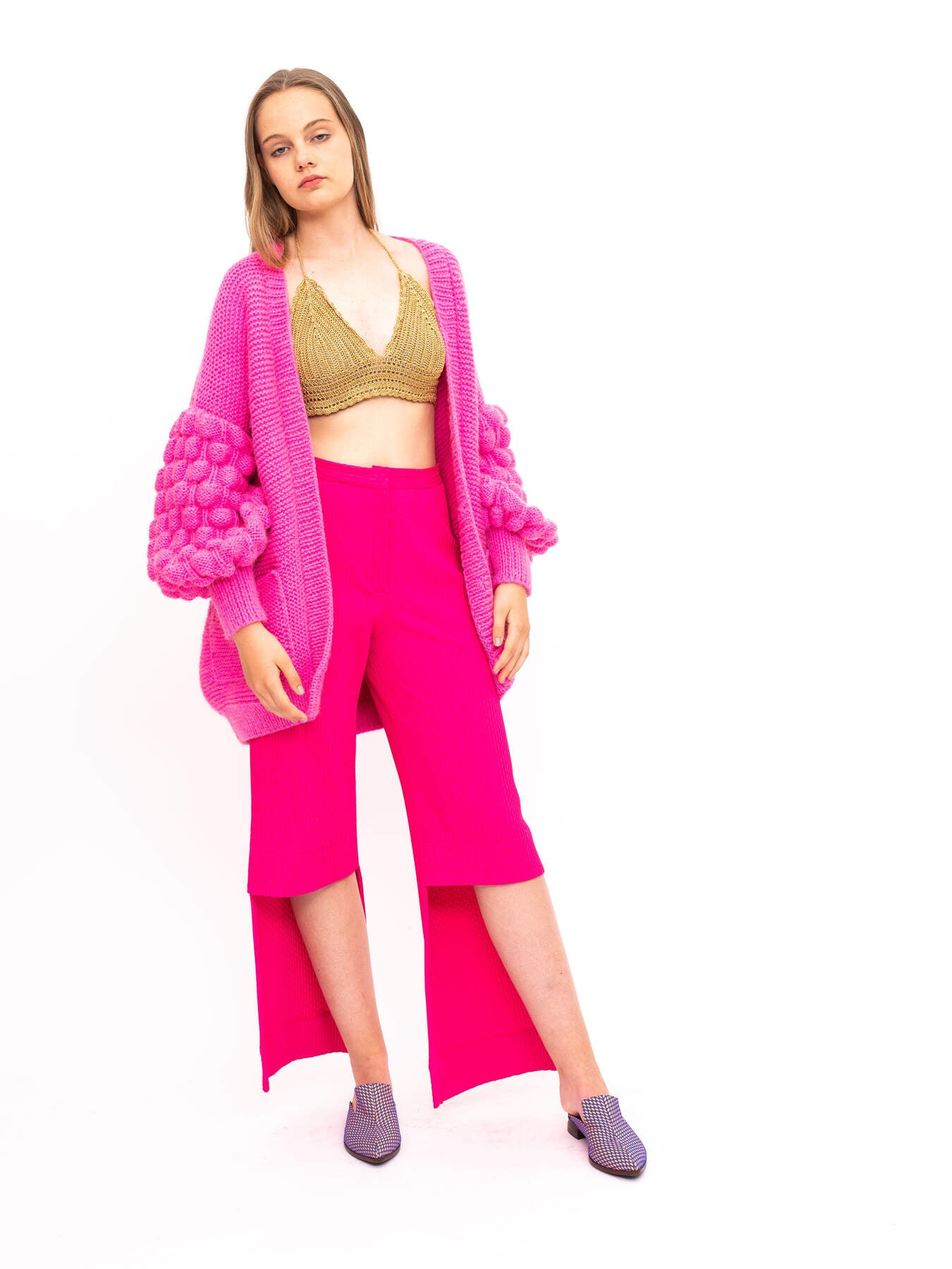 Handmade Cardigan Pink