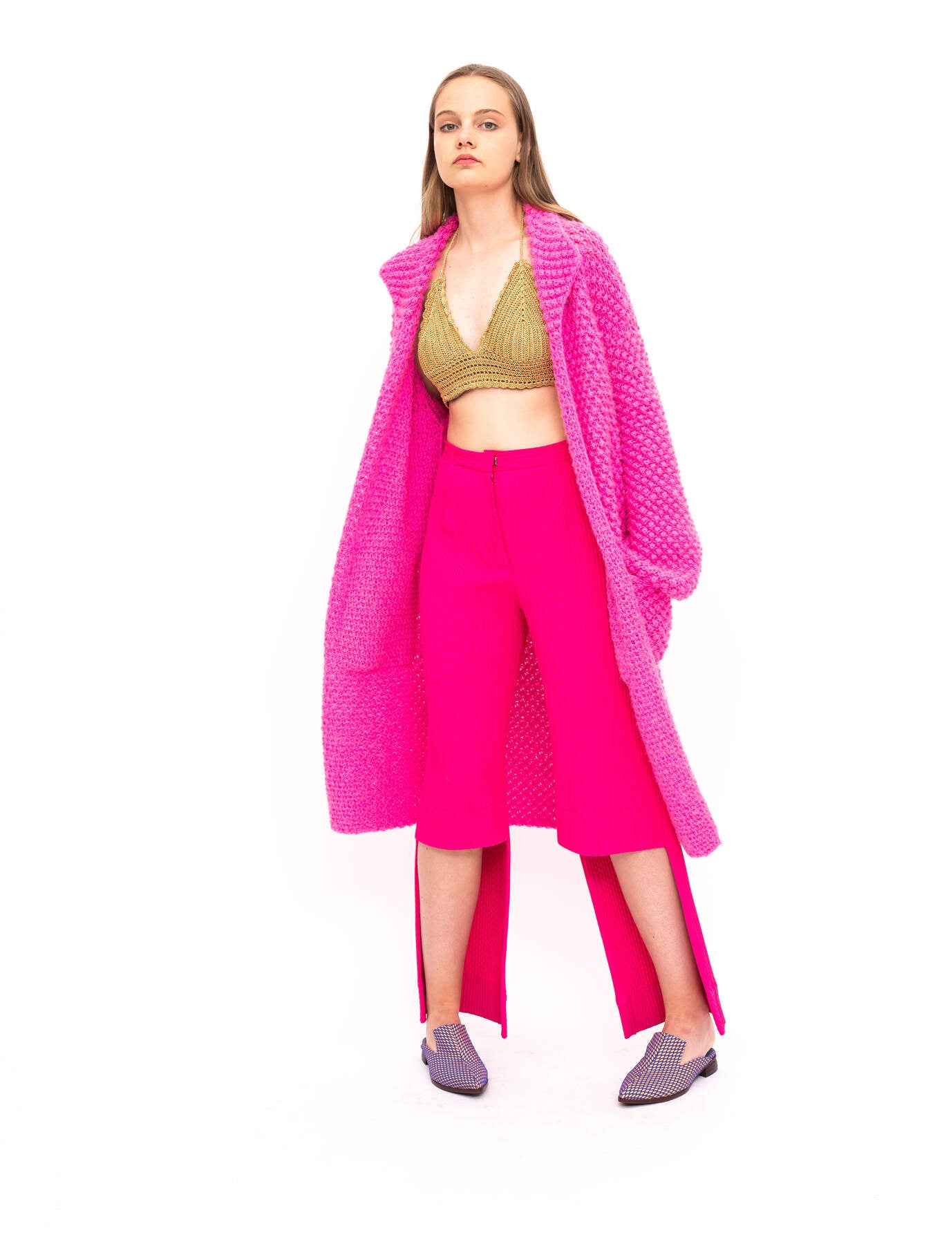 Handmade Cardigan Pink