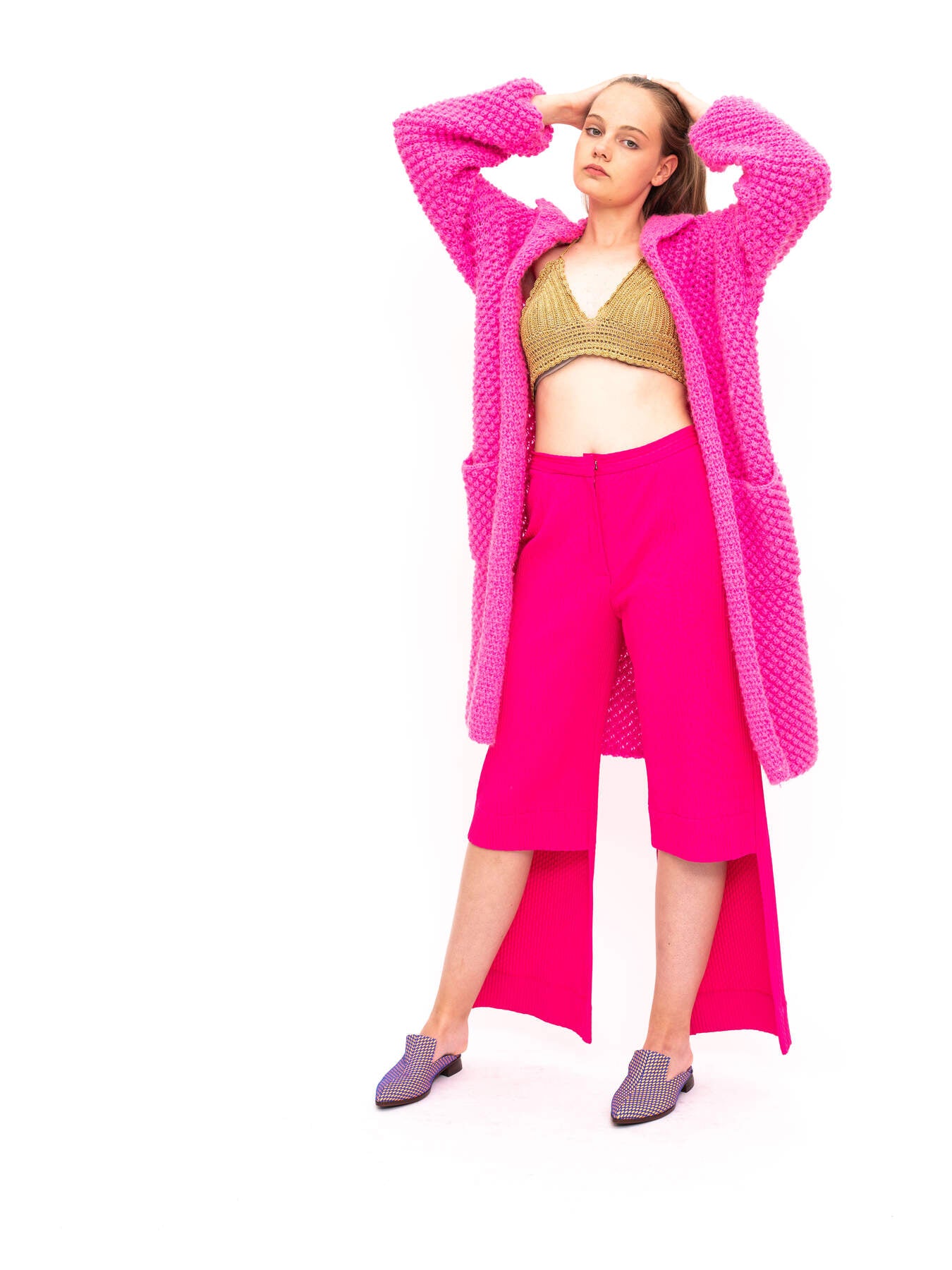 Handmade Cardigan Pink