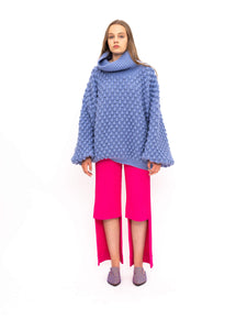 Handmade Pullover Blue