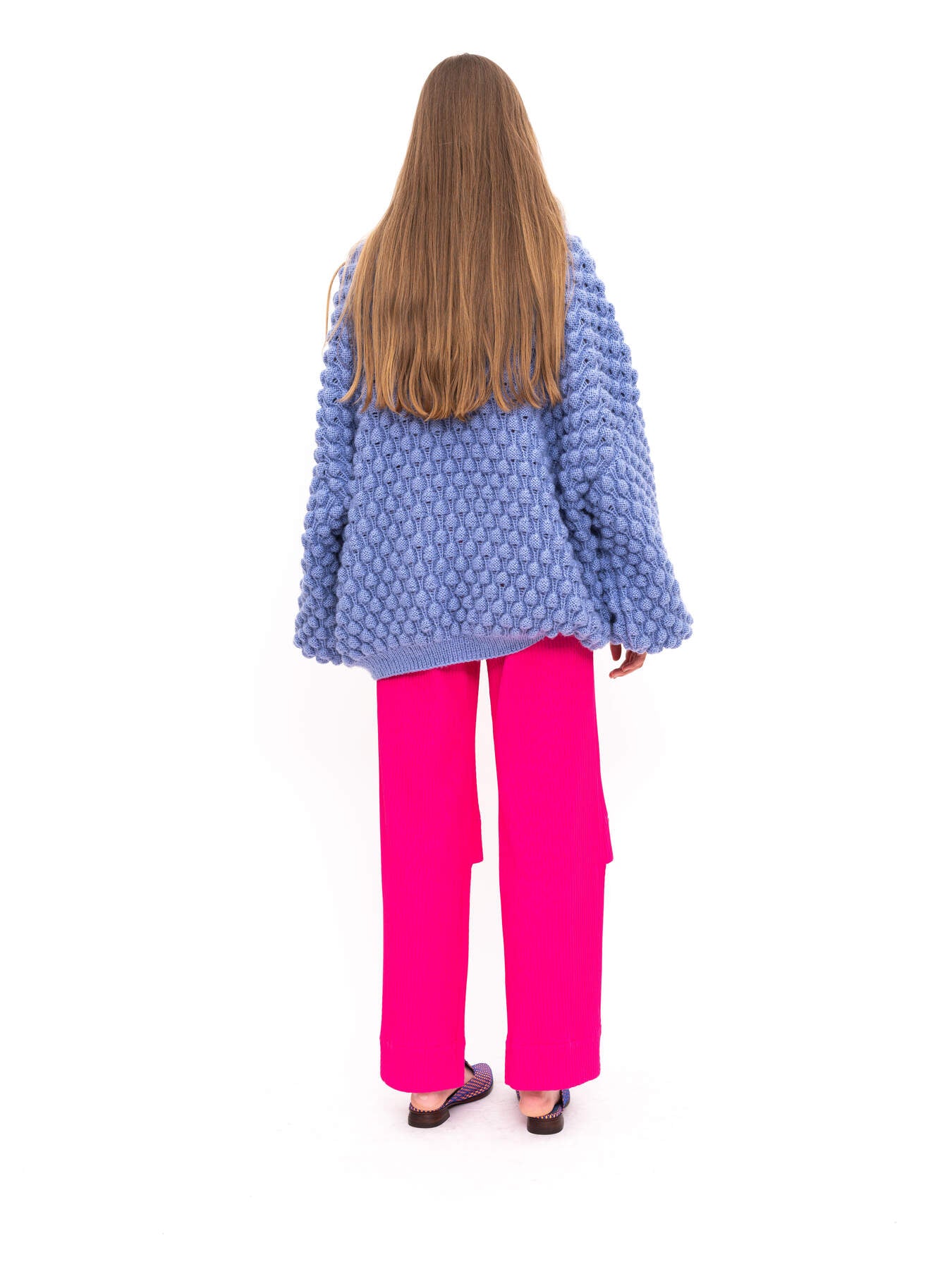 Handmade Pullover Blue