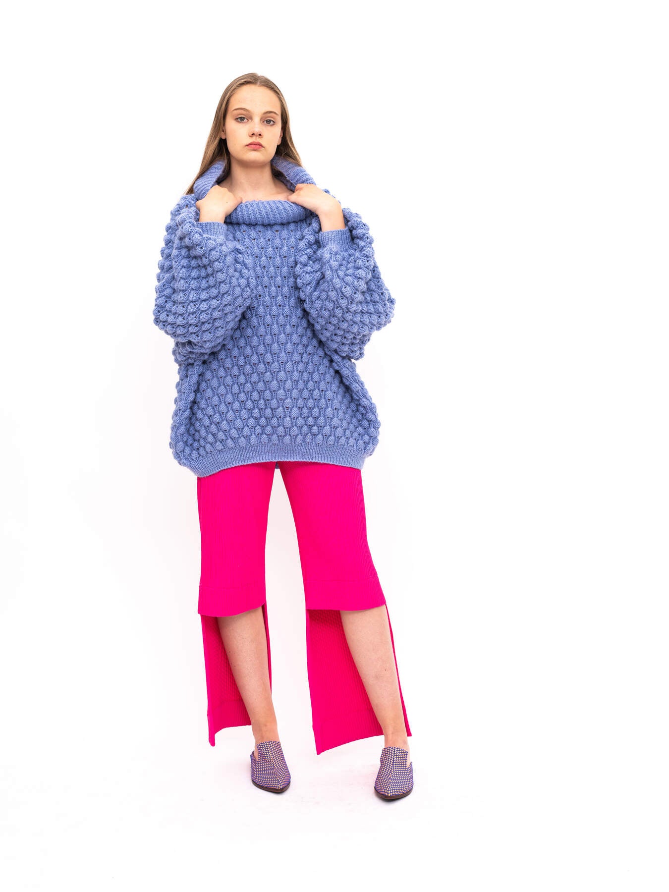 Handmade Pullover Blue