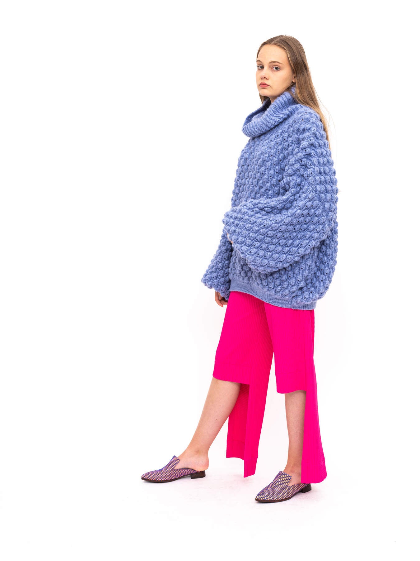 Handmade Pullover Blue