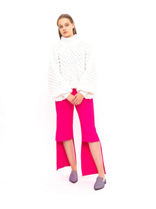 Cardigan White Oversize