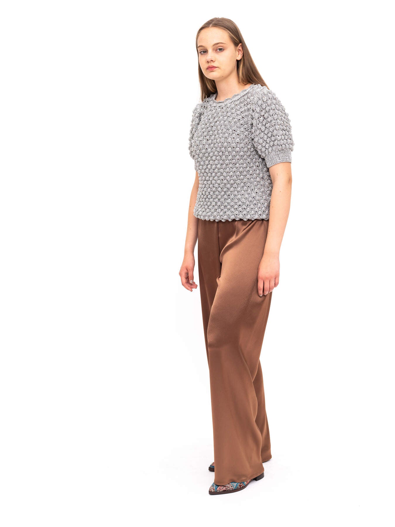 Handmade Pullover Silver