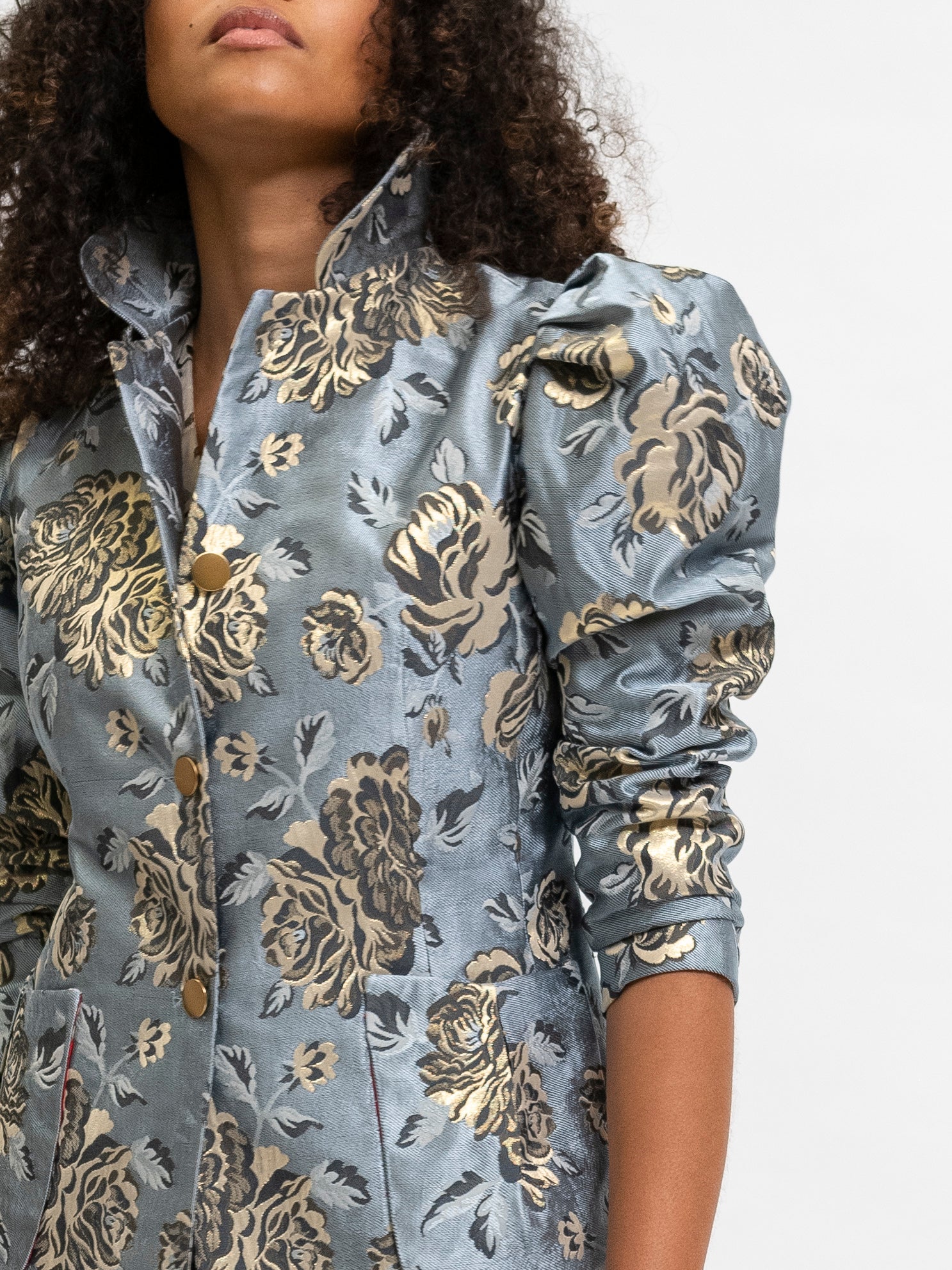 Pants Floral Blue Palazzo