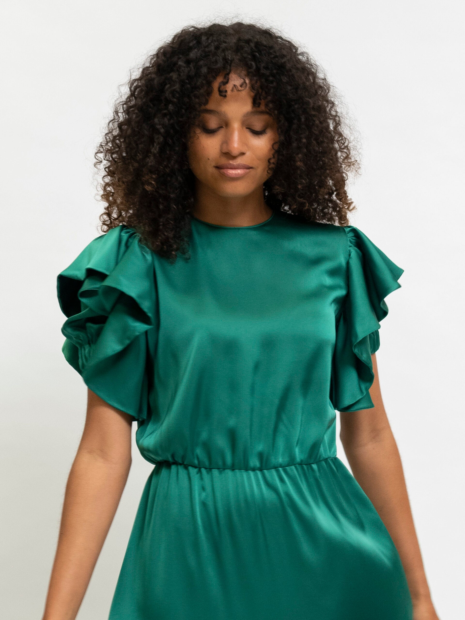 Grünes Kleid