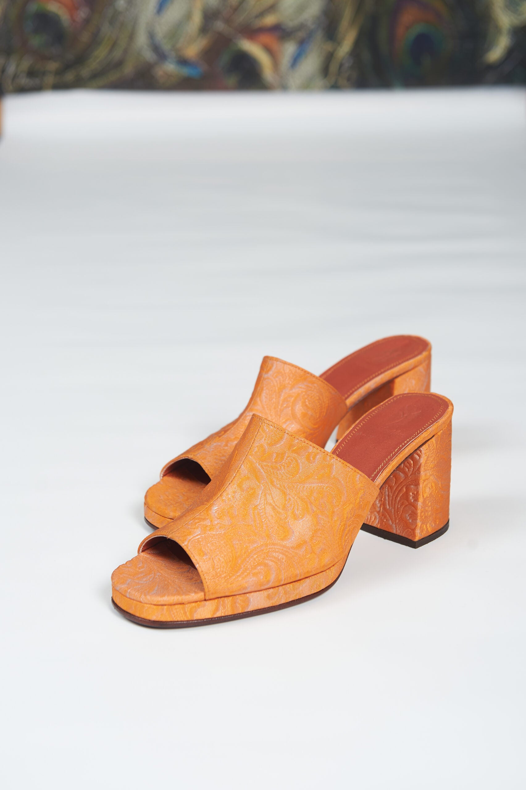 Handmade Sandals Orange