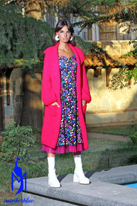 Handmade Cardigan Pink