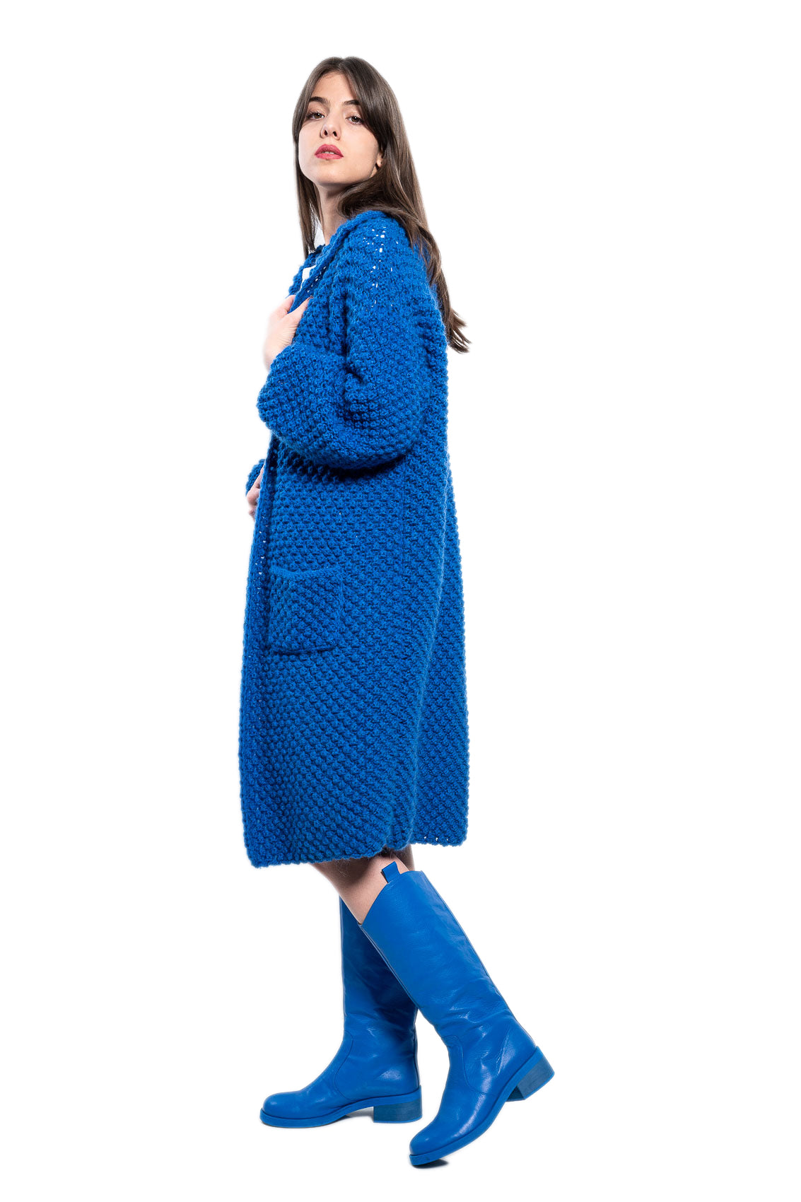 Handmade Cardigan Blue