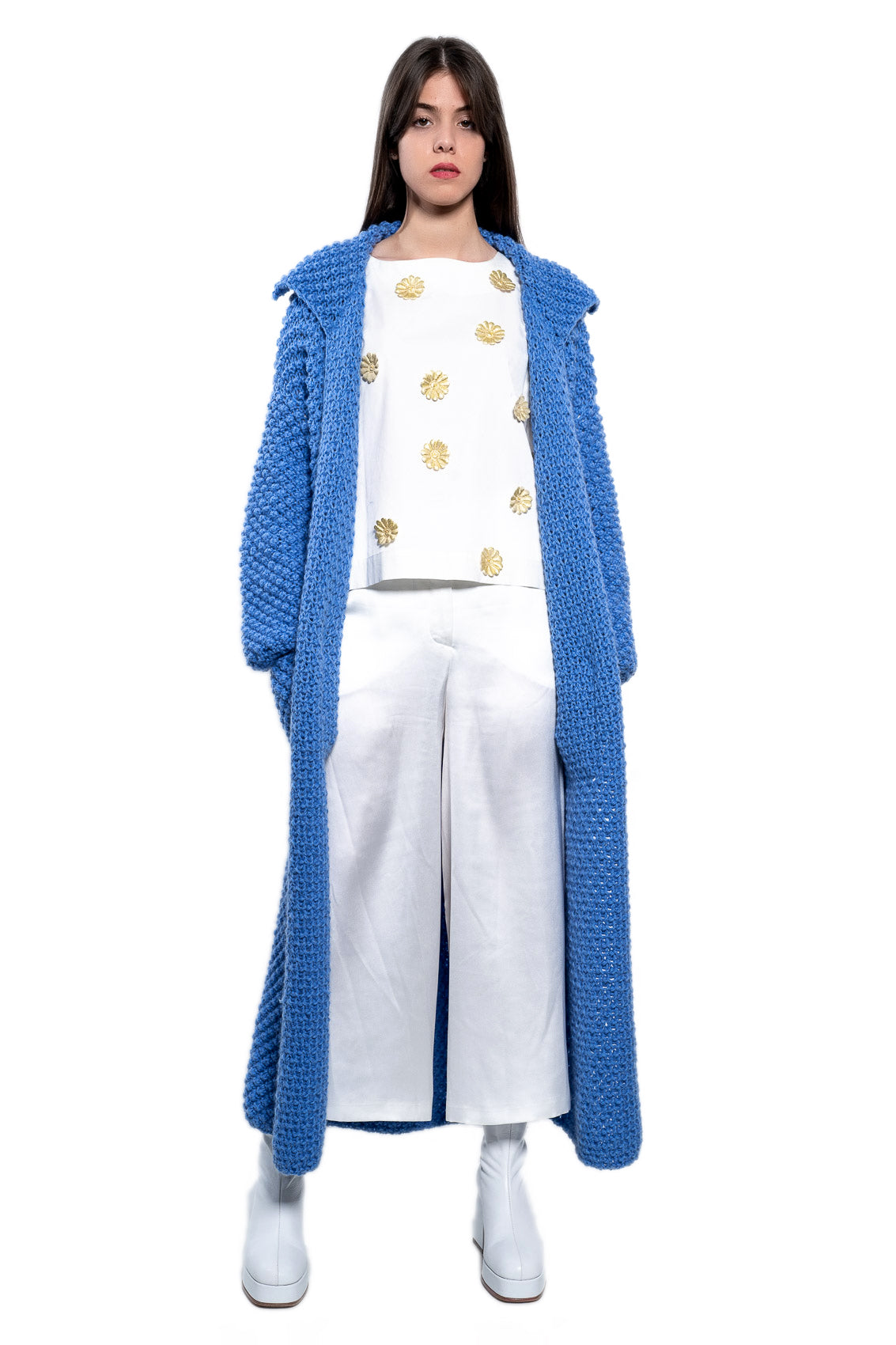 Handmade Cardigan Blue